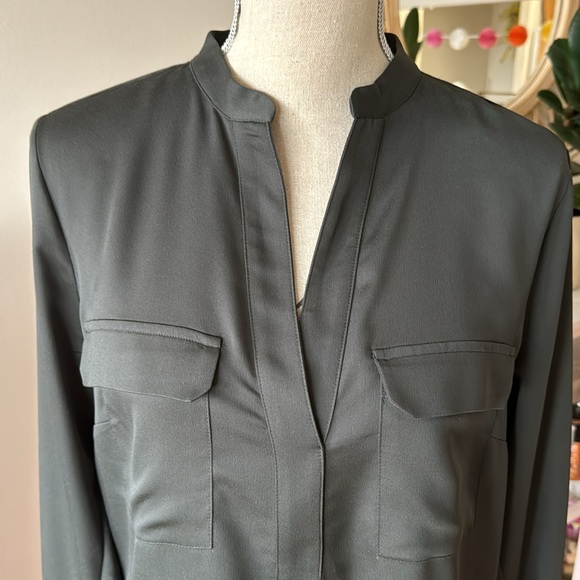 Army Green Blouse - Picture 4 of 4